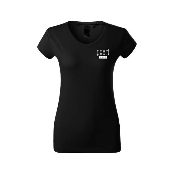 Rövid ujjú póló fekete - XL