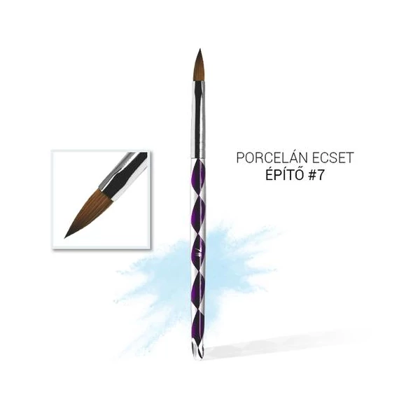#7-es porcelán ecset (műanyag)