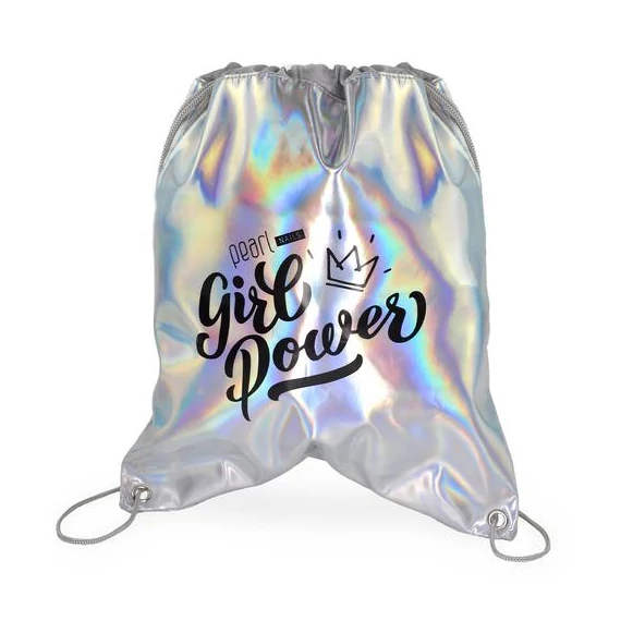 Girl Power BackPack - HOLO tornazsák - Pearl Nails