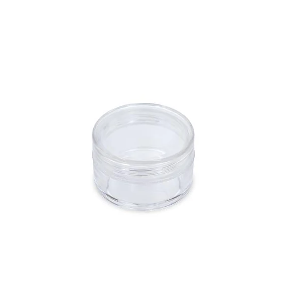 Üres tégely 10ml - átlátszó - LAPOS