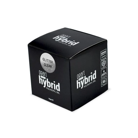 hybrid PolyAcryl Gel - Glitter Clear - 15ml