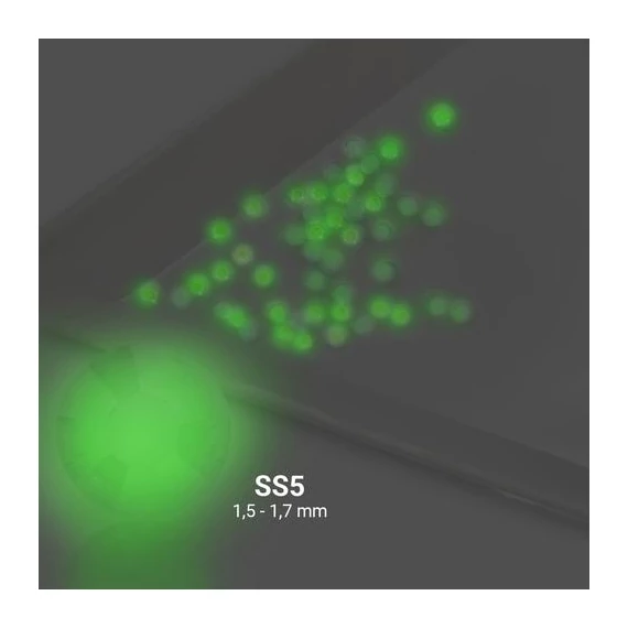 Strasszkő SS5 LU02 White - Glow in the dark - 50db