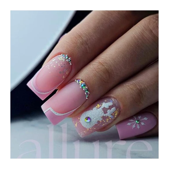 allure 003 prémium rózsaszín gél lakk