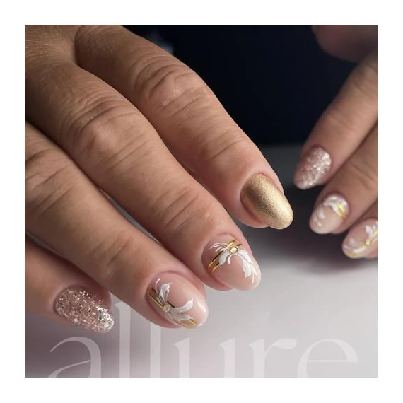 allure 022 prémium nude rózsaszín gél lakk