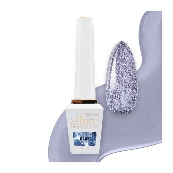allure R163 prémium acélszürke reflektív gél lakk