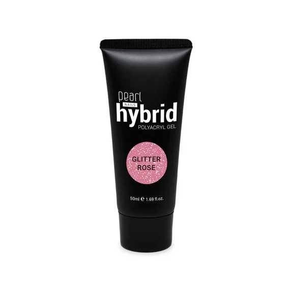 hybrid PolyAcryl Gel - Glitter Rose - 50ml