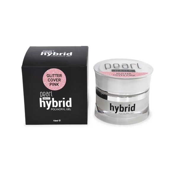 hybrid PolyAcryl Gel - Glitter Cover Pink - 15ml