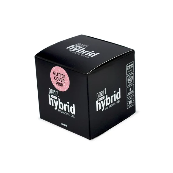 hybrid PolyAcryl Gel - Glitter Cover Pink - 15ml