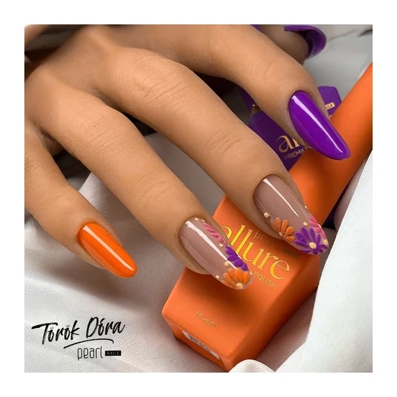 allure 017 prémium papaya gél lakk