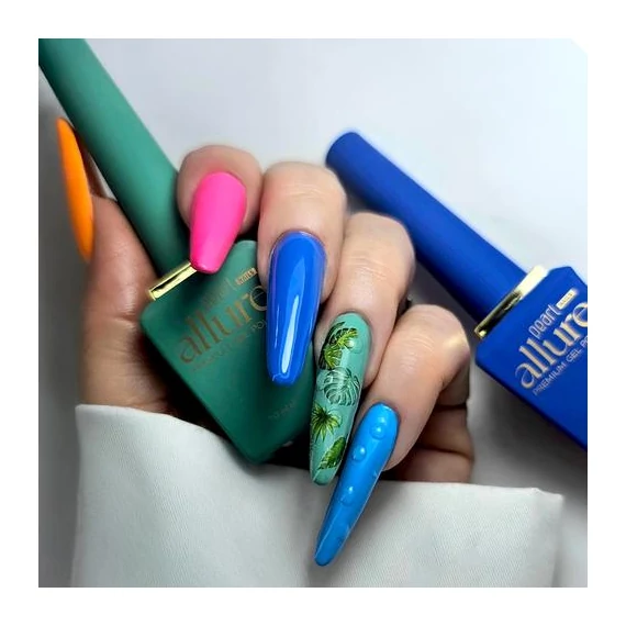allure 054 prémium élénk zöld gél lakk
