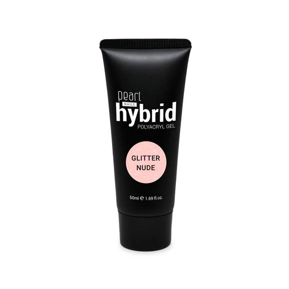 hybrid PolyAcryl Gel - Glitter Nude - 50ml