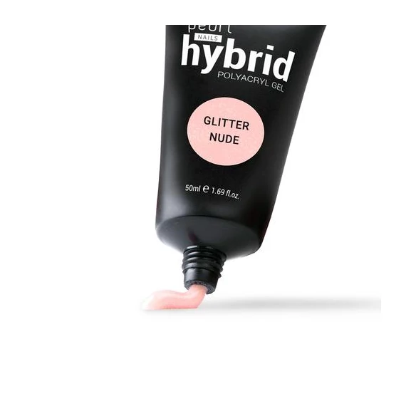 hybrid PolyAcryl Gel - Glitter Nude - 50ml