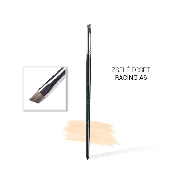 Racing A6 lapos #6-os zselé ecset